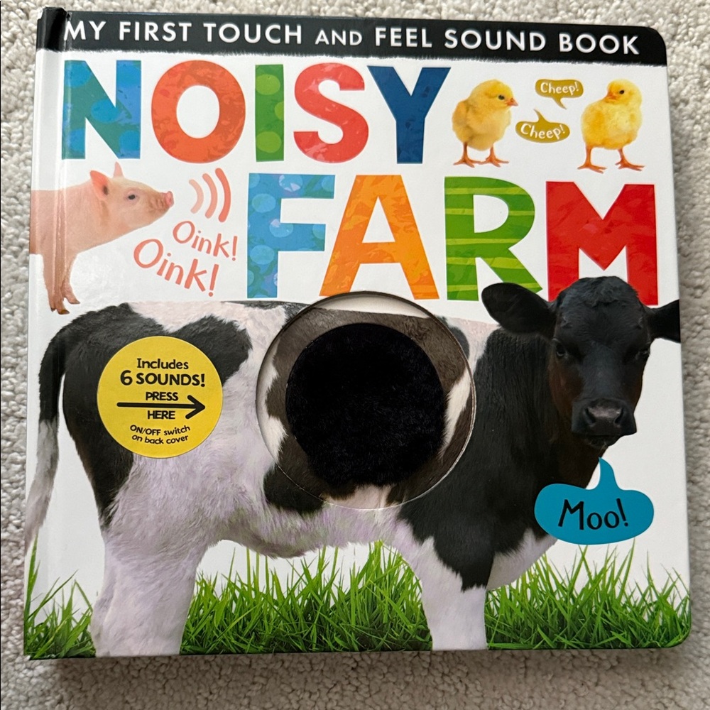 Noisy Farm Touch and Feel Sound Book